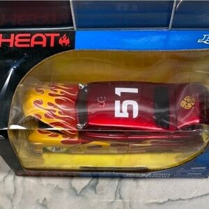 Jada Heat 1951 Mercury 51 Coupe Fire Department FD Merc Coupe Red Diecast 1:24